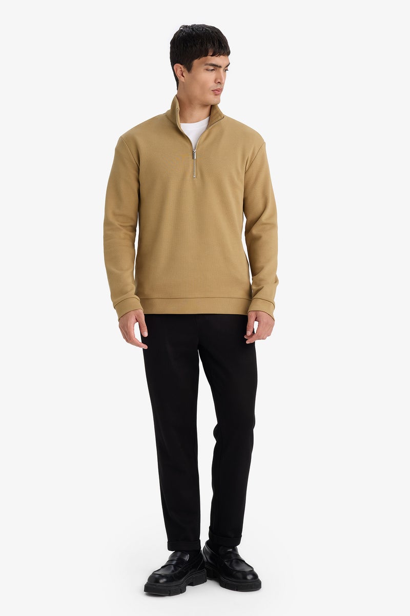 DeFacto Black Man Tailored Fit Trousers Casual - Image 1